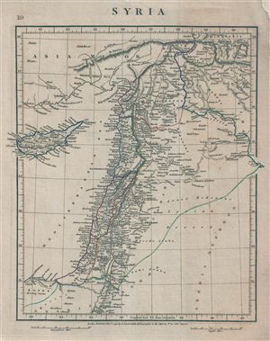 Syria. : Geographicus Rare Antique Maps