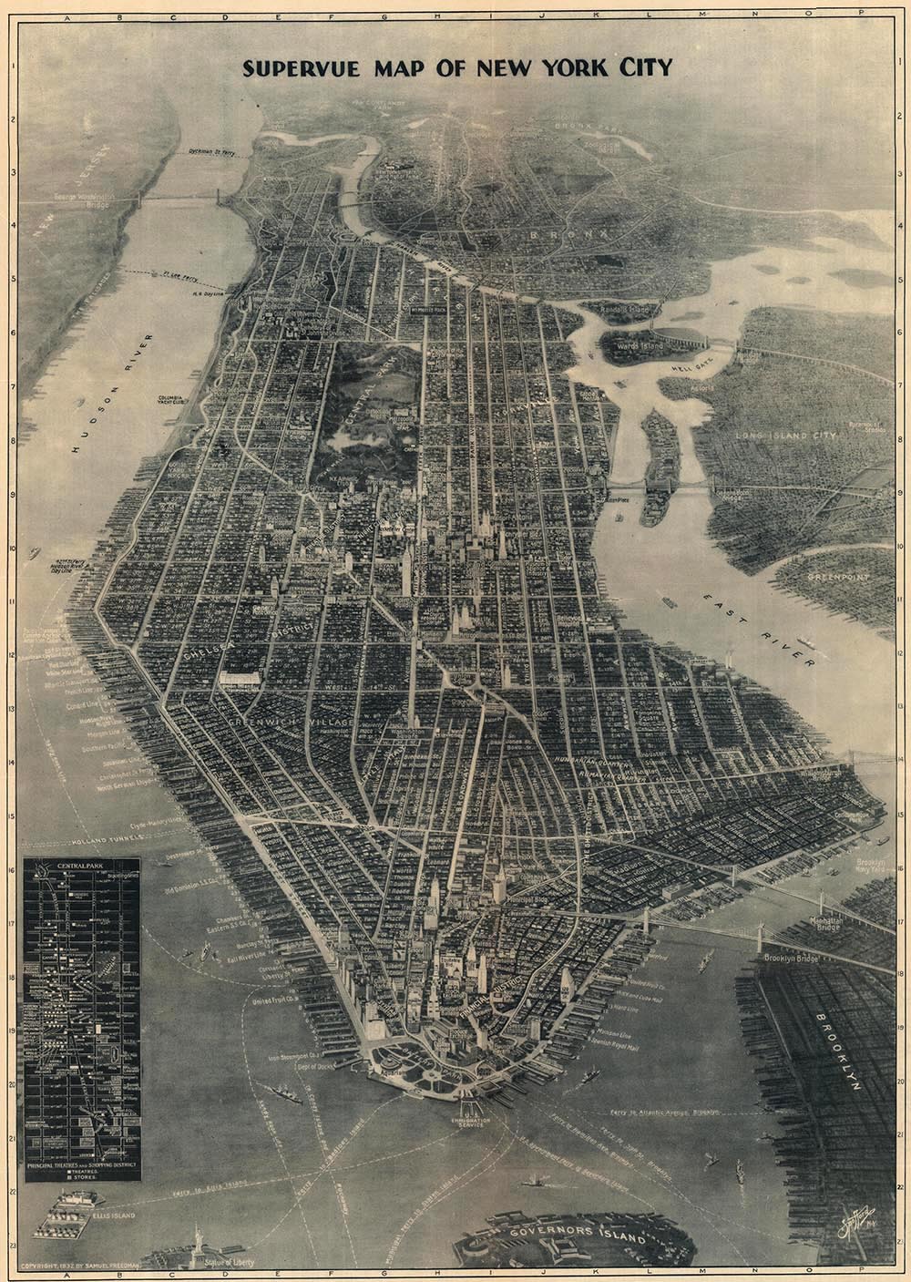 1932 Spofford Supervue of New York City