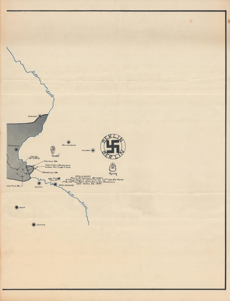 Operations from Omaha Beach to Elbe River. - Alternate View 7