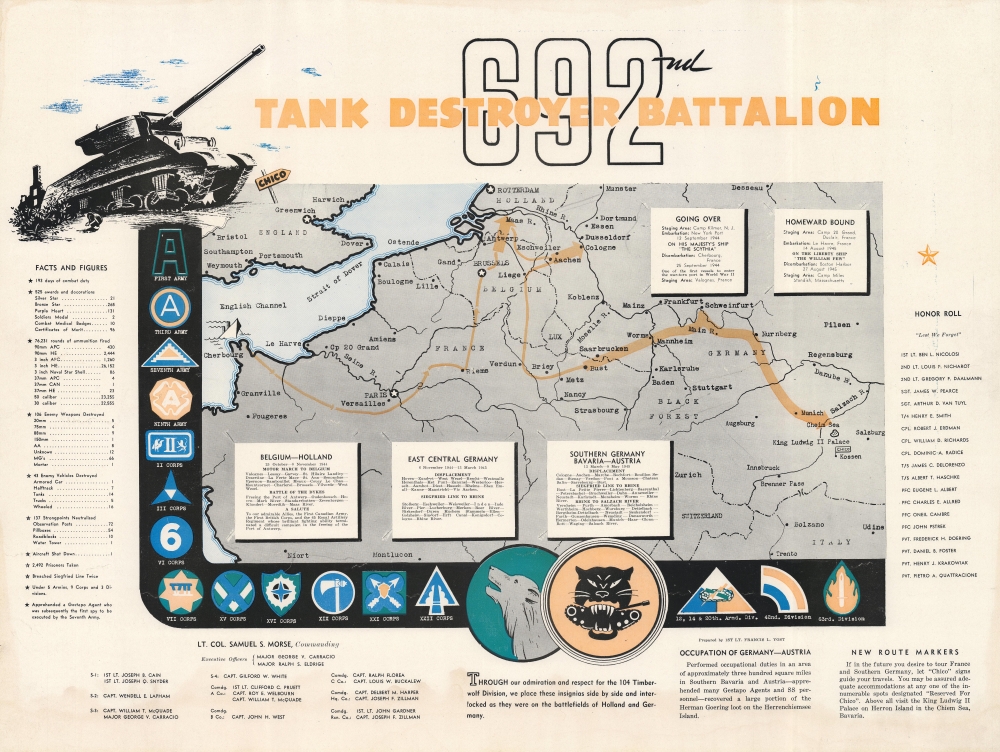 692nd Tank Destroyer Battalion. - Main View