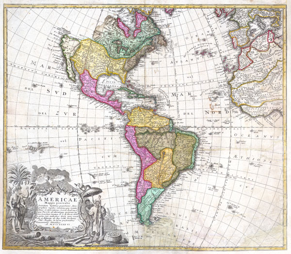 Americae Mappa Generalis. - Main View