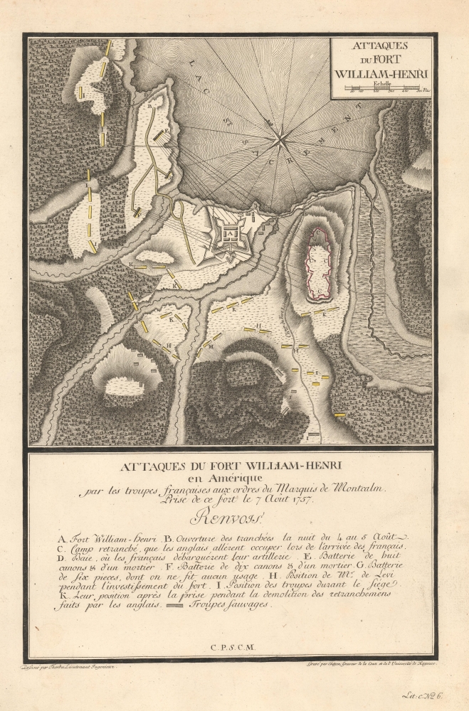 Attaques du Fort William-Henri. - Main View