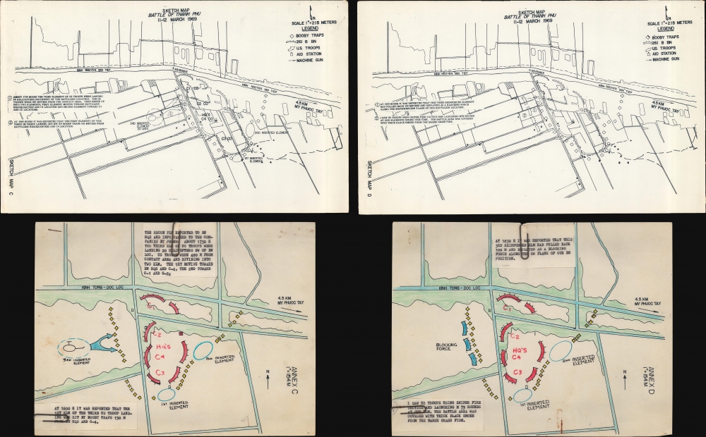 9th U.S. Inf. Div. Contact with 261. B Bn From 111255H to 120600H March 69. - Alternate View 3