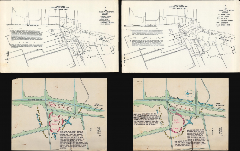 9th U.S. Inf. Div. Contact with 261. B Bn From 111255H to 120600H March 69. - Alternate View 4