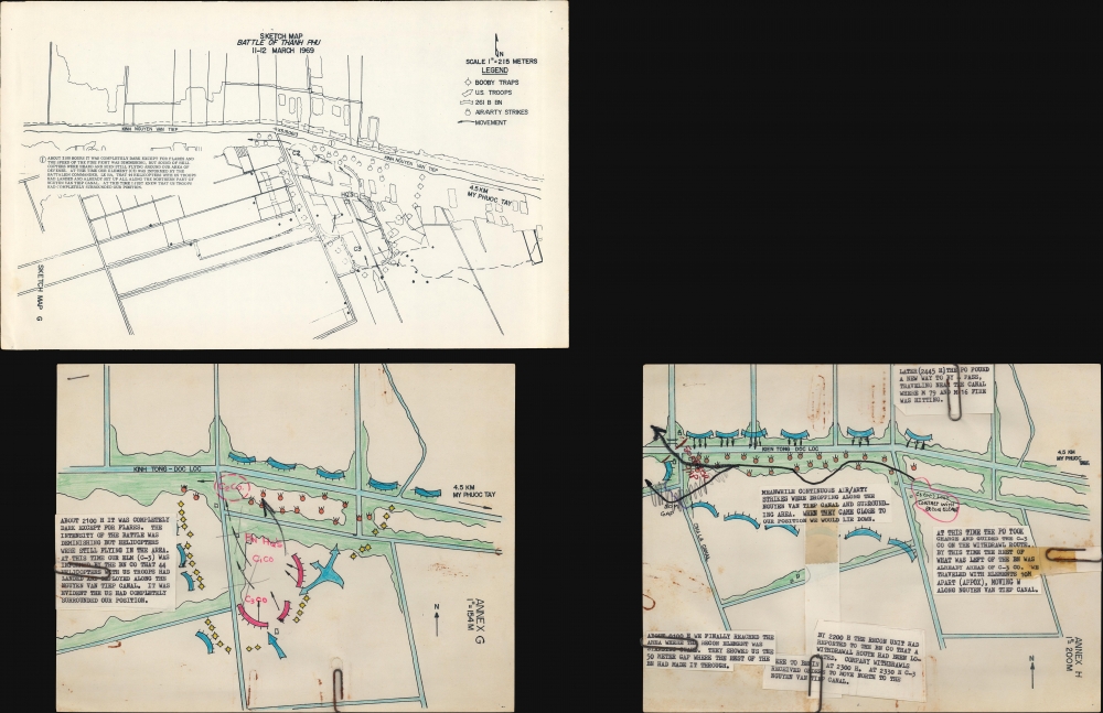 9th U.S. Inf. Div. Contact with 261. B Bn From 111255H to 120600H March 69. - Alternate View 5