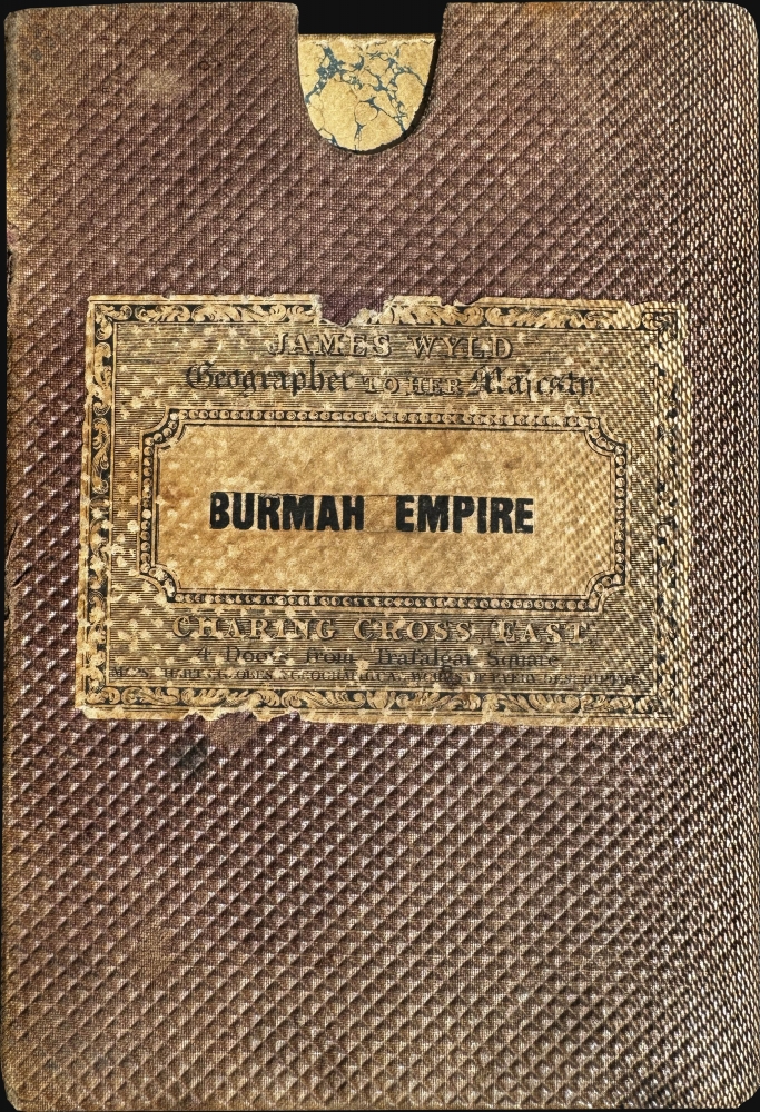 Map of the Burman Empire Including also Siam, Cochin-China, Ton-king and Malaya from Calcutta to Hong-Kong. - Alternate View 1