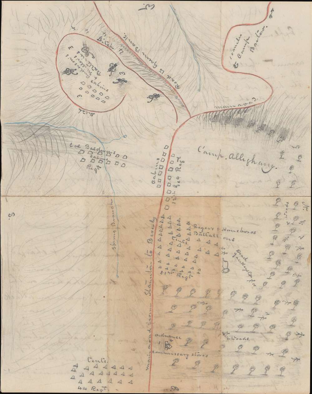 Battle Of Fallen Timbers Map