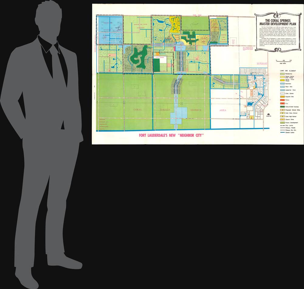 The Coral Springs Master Development Plan. - Alternate View 1