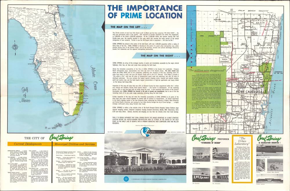 The Coral Springs Master Development Plan. - Alternate View 2