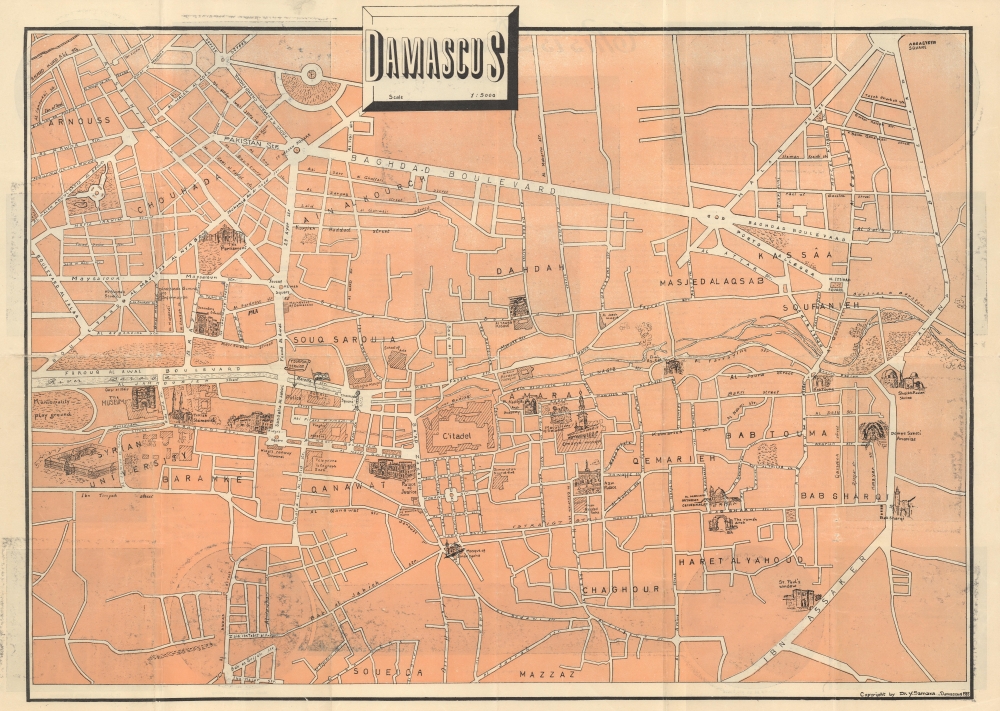 Damascus. - Main View