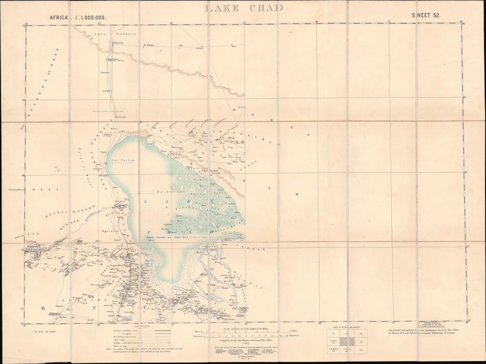 Lake Chad / Nikki / Central Nigeria. / Yola / Cross River. - Alternate View 2