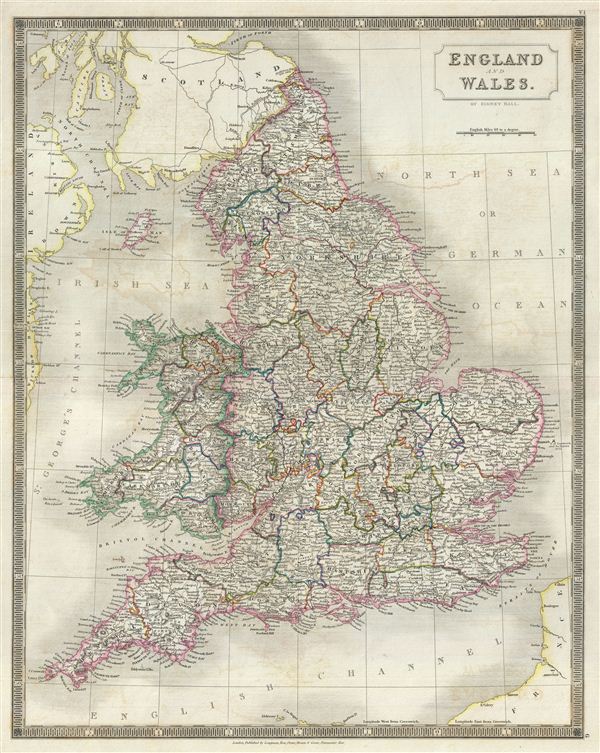 England and Wales. - Main View