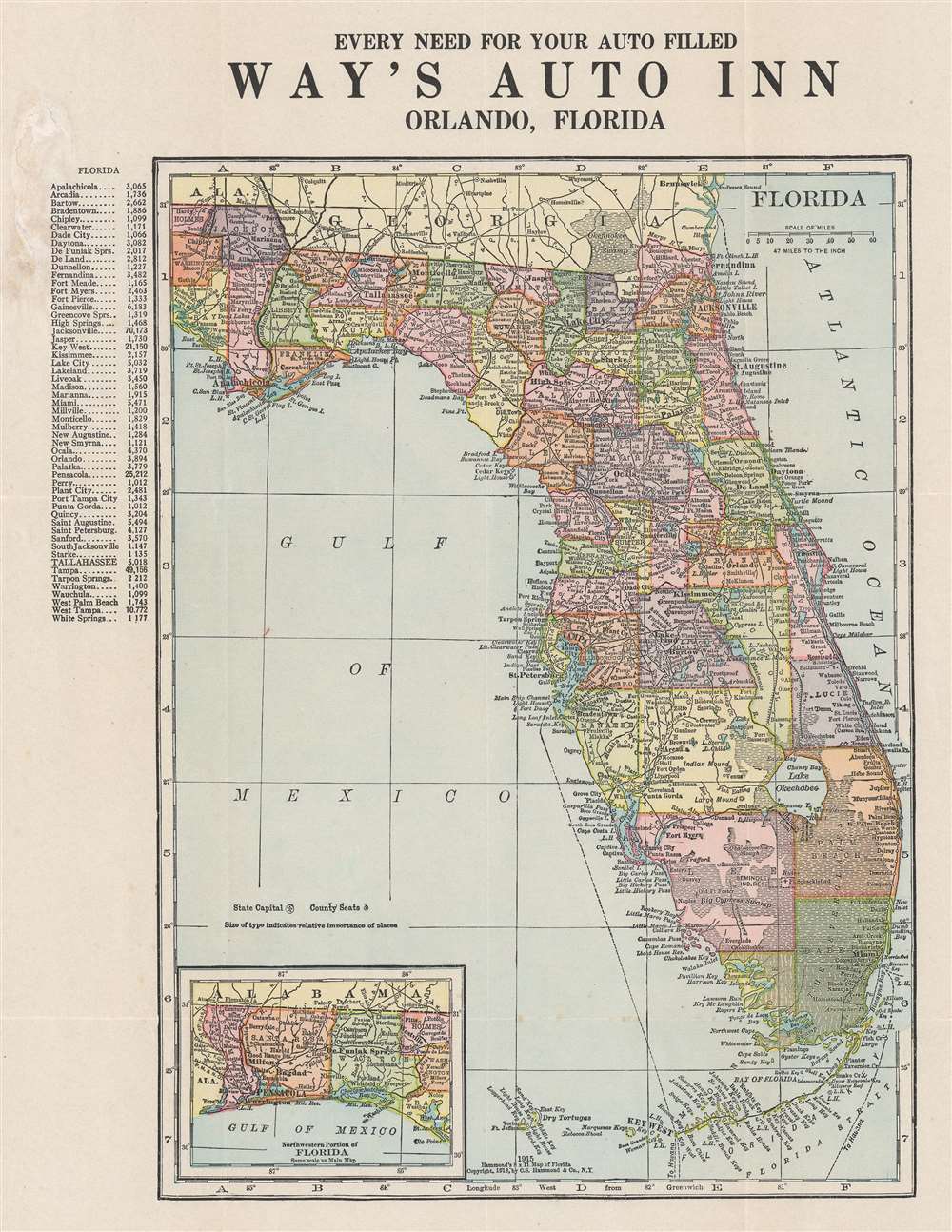 Florida Panhandle - WorldAtlas