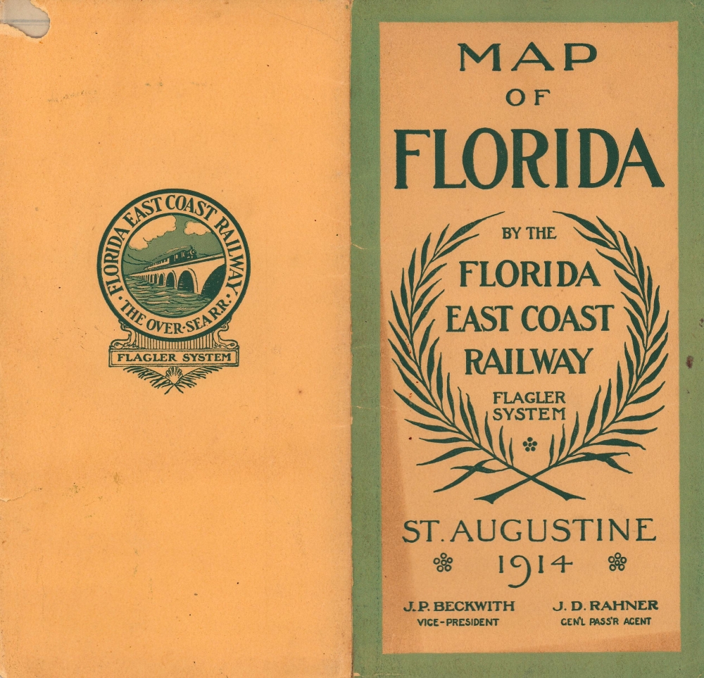 Map of the Peninsula of Florida and Adjacent Islands. - Alternate View 2