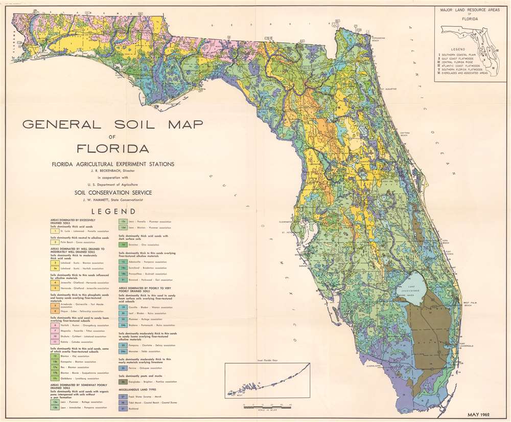 General Soil Map of Florida. - Main View