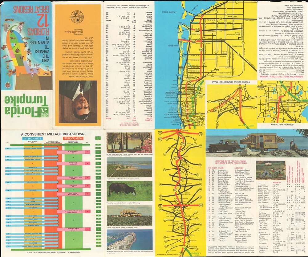 Florida Turnpike and the Avenues to Adventure in Florida's 12 Great Regions. - Alternate View 1