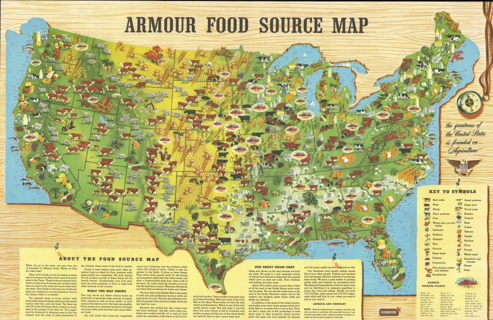 Armour Food Source Map. - Main View