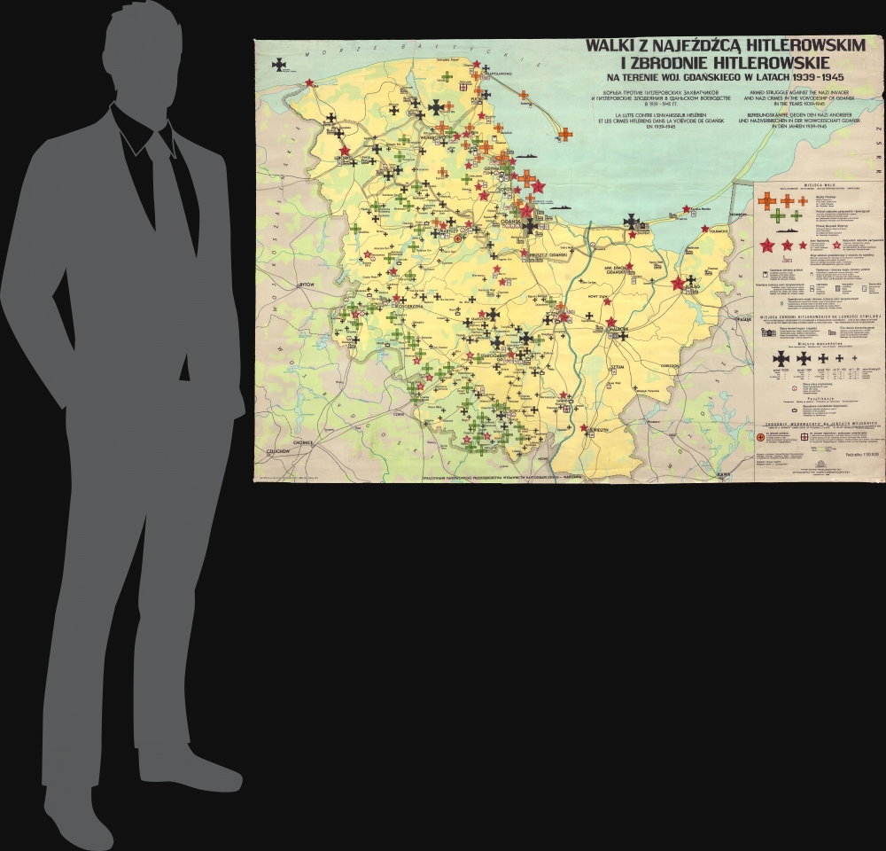 Walki z Najeźdźcą Hitlerowskim i Zbrodnie Hitlerowskie na Terenie Woj. Gdańskiego w Latach 1939 - 1945. Armed Struggle Against the Nazi Invader and Nazi Crimes in the Voivodeship of Gdańsk in the Years 1939 - 1945. - Alternate View 1