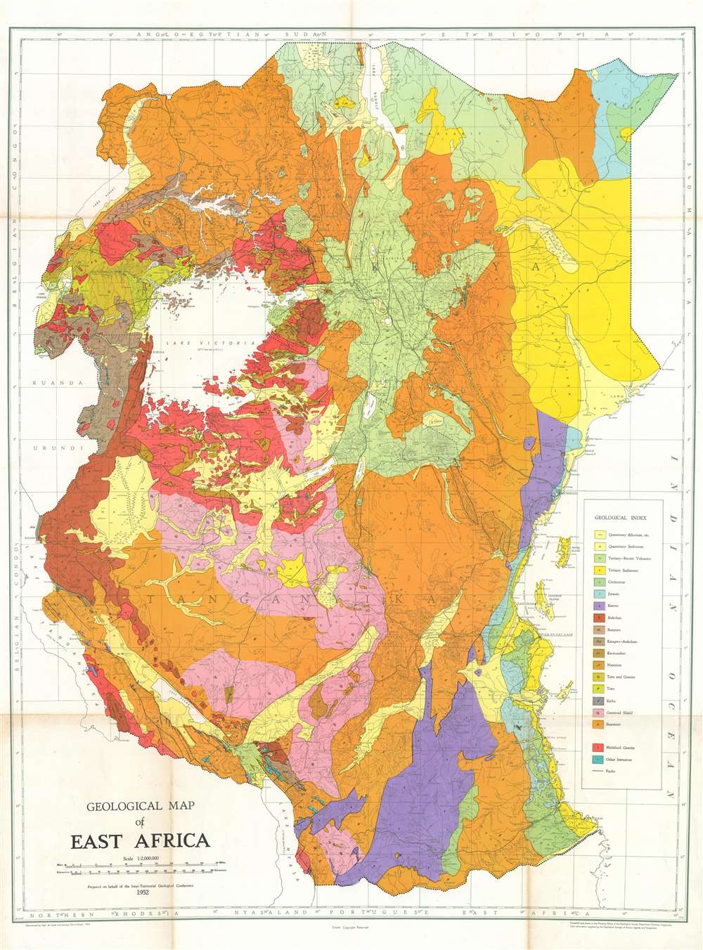 GeologicalEastAfrica Geologicalsurvey 1954 