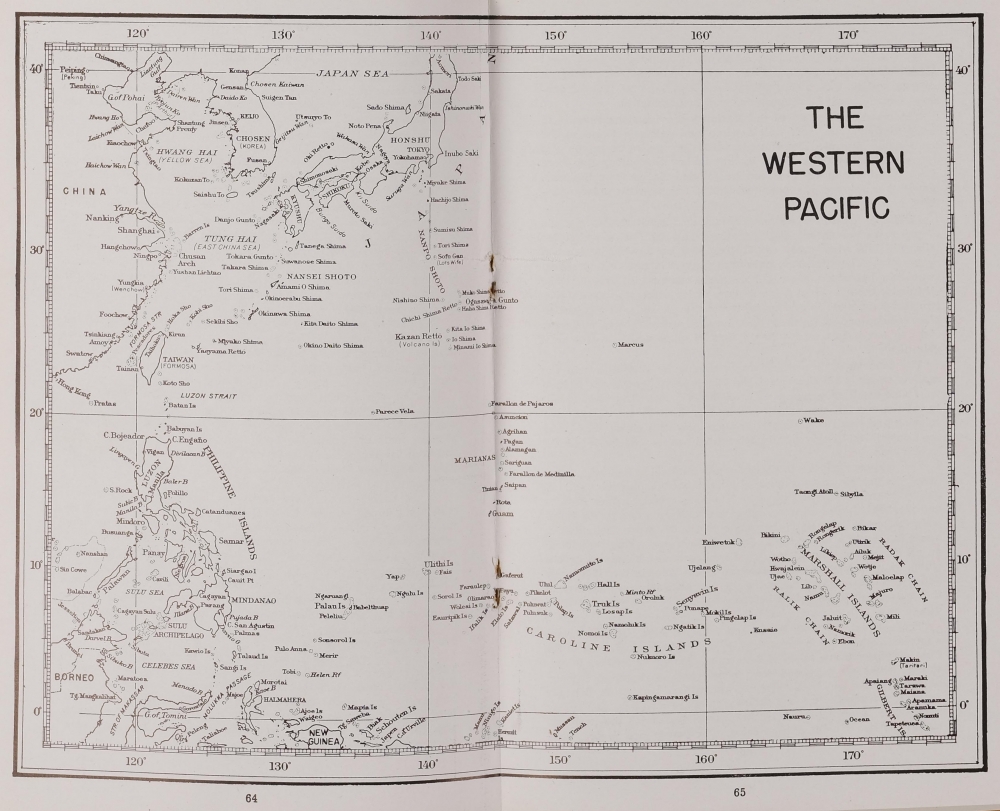 Guide to the Western Pacific. For the use of the Army, Navy, and Marine Corps of the United States of America. - Alternate View 9