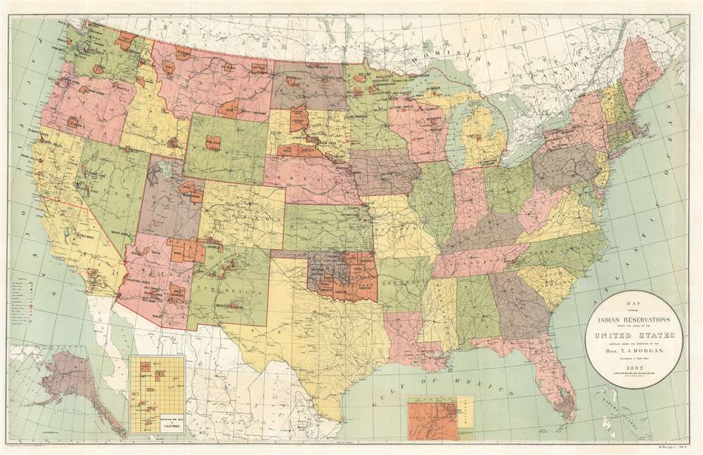 Maps Of Current Us Indian Reservations