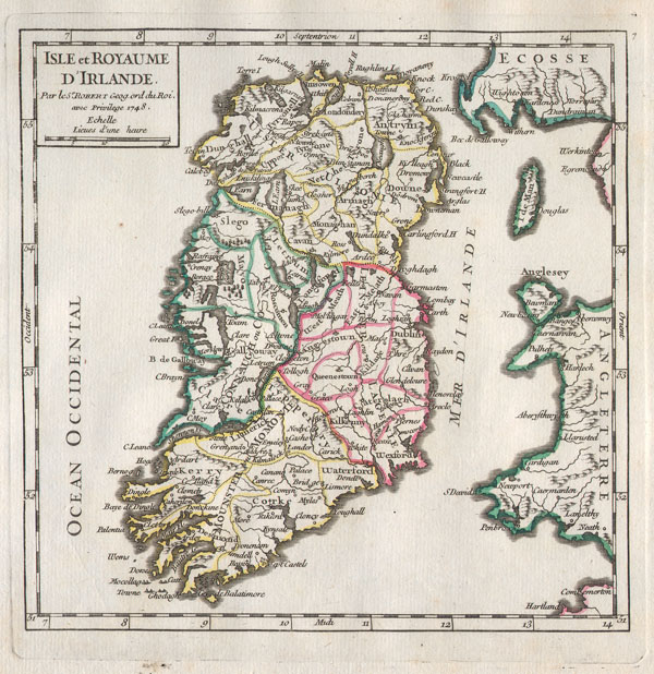 Isle et Royaume d'Irlande. - Main View