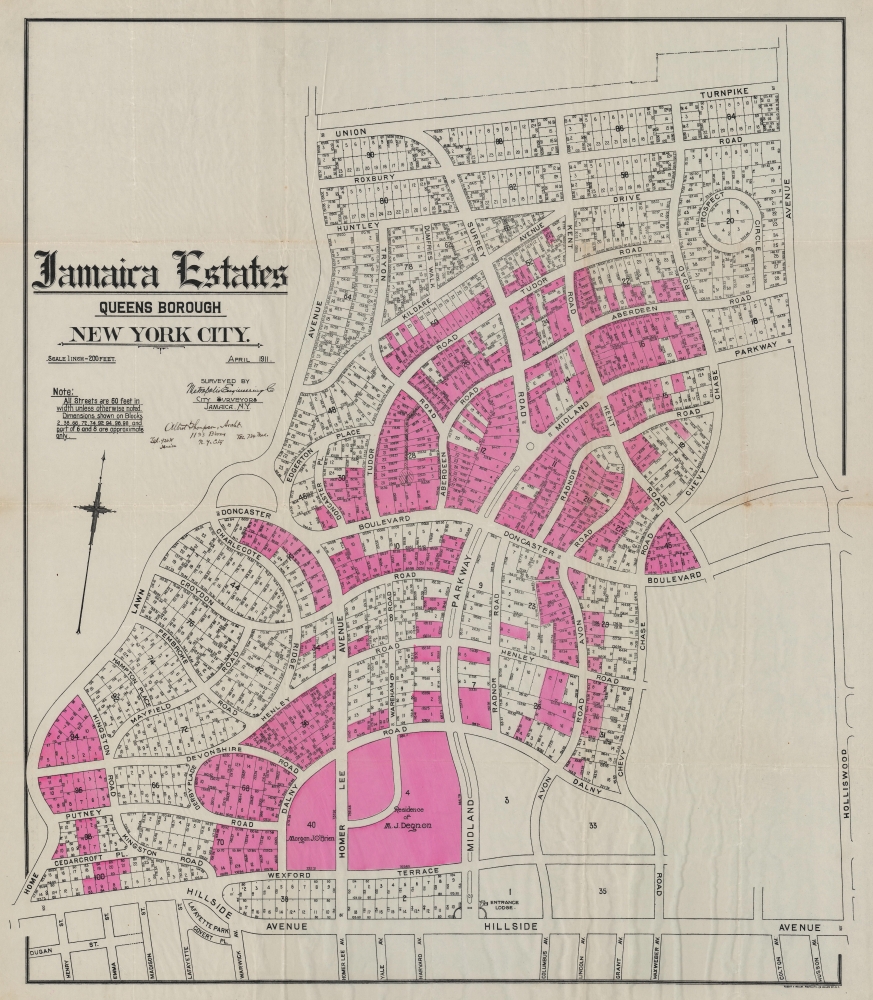 Jamaica Estates Queens Borough New York City. - Main View