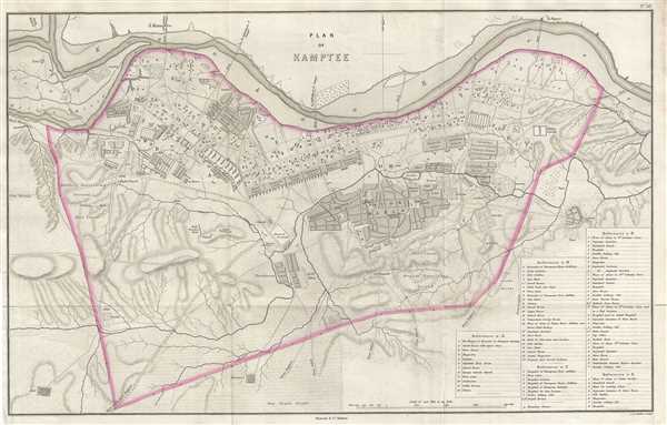 Plan of Kamptee. - Main View