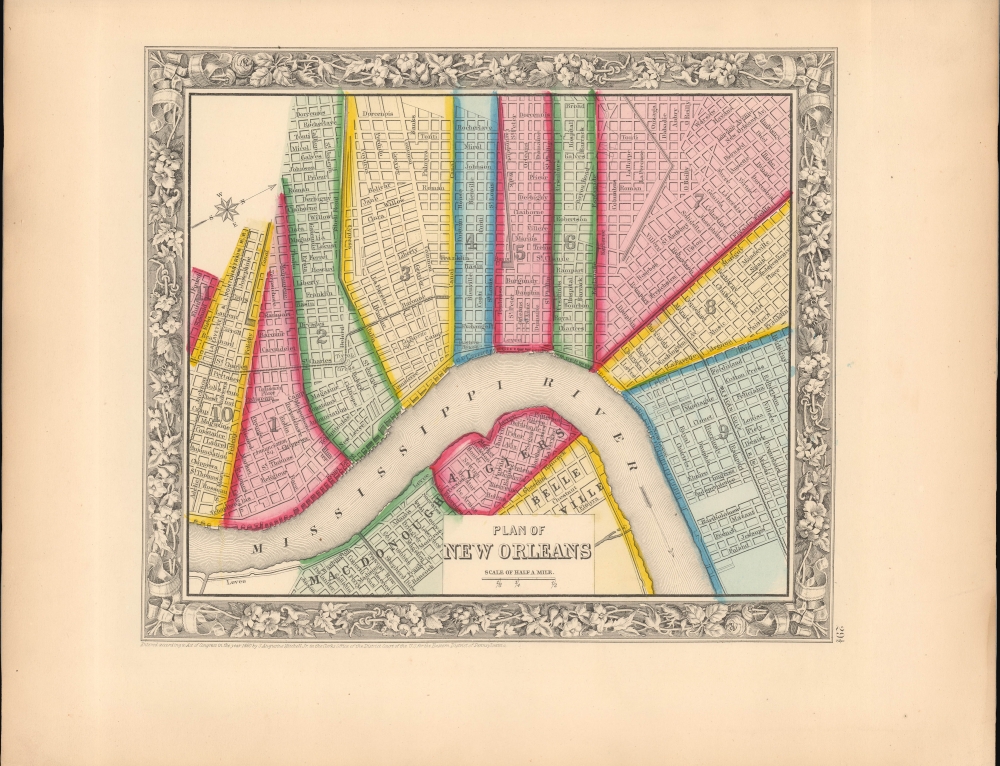 Plan of New Orleans. - Main View