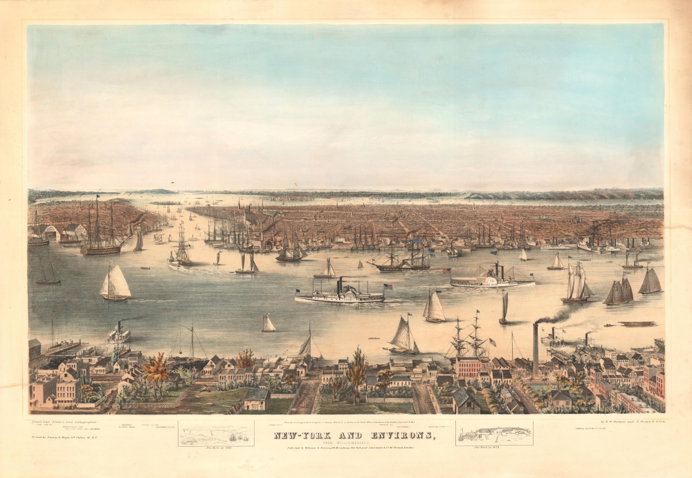 New-York and Environs, from Williamsburgh. - Main View