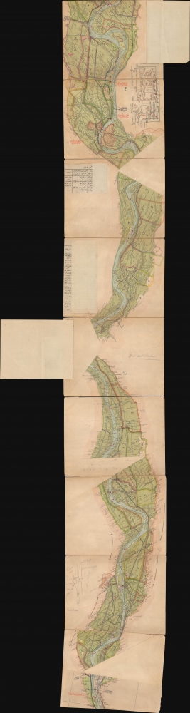 التفتيش العام ري الوجه القبلي / [General Inspection of Irrigation of Upper Egypt]. - Alternate View 5