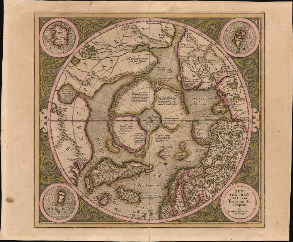 Septentrionalium Terrarum descriptio. - Main View