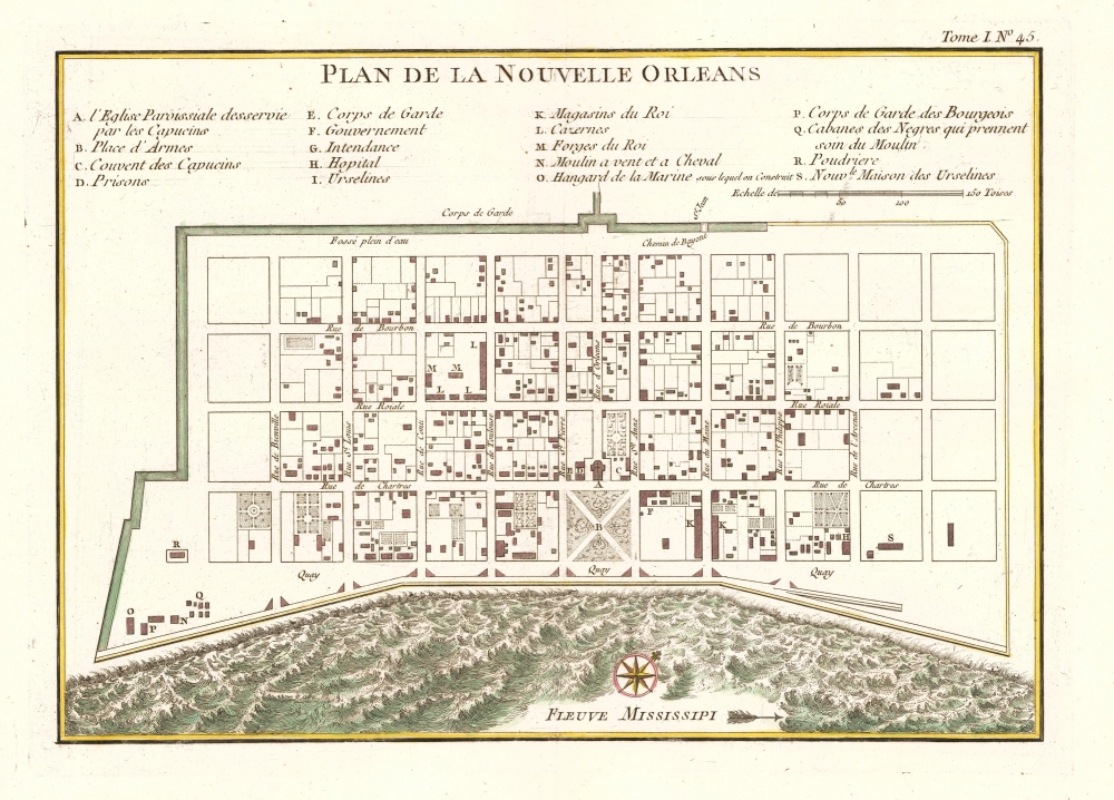 Plan de la Nouvelle Orleans. - Main View