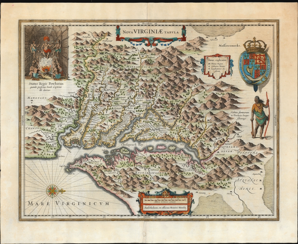 Nova Virginiae Tabula. - Main View