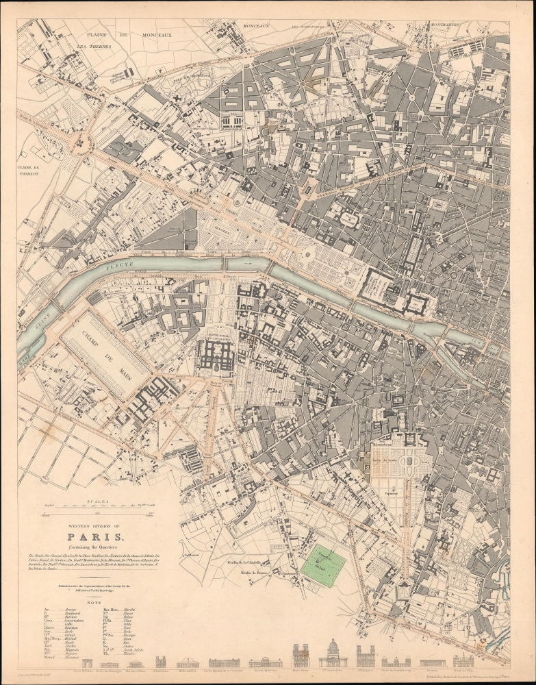 Western division of Paris. / Eastern division of Paris. - Alternate View 1