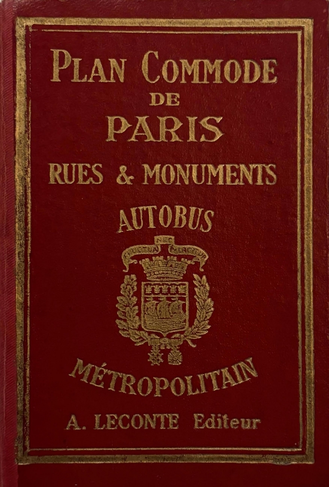 Nouveau Paris Monumental Itieraire Pratique de l'Etranger dans Paris. / Plan de Paris Divise en 20 Arrondissements et 80 Quartiers. - Alternate View 2