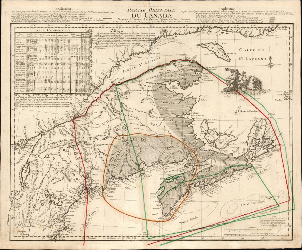 Partie Occidentale du Canada. - Main View