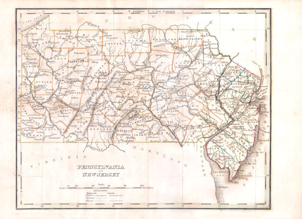 Pennsylvania and New Jersey - Main View