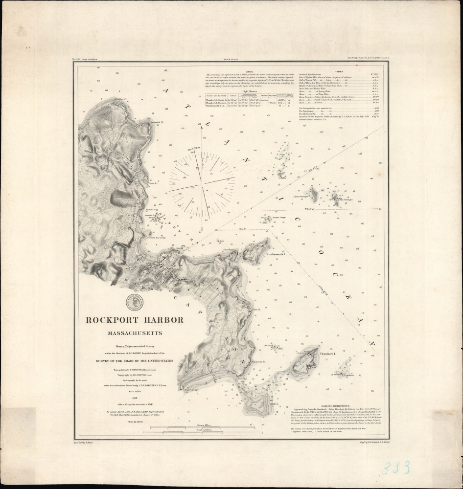 Rockport Harbor Massachusetts.: Geographicus Rare Antique Maps