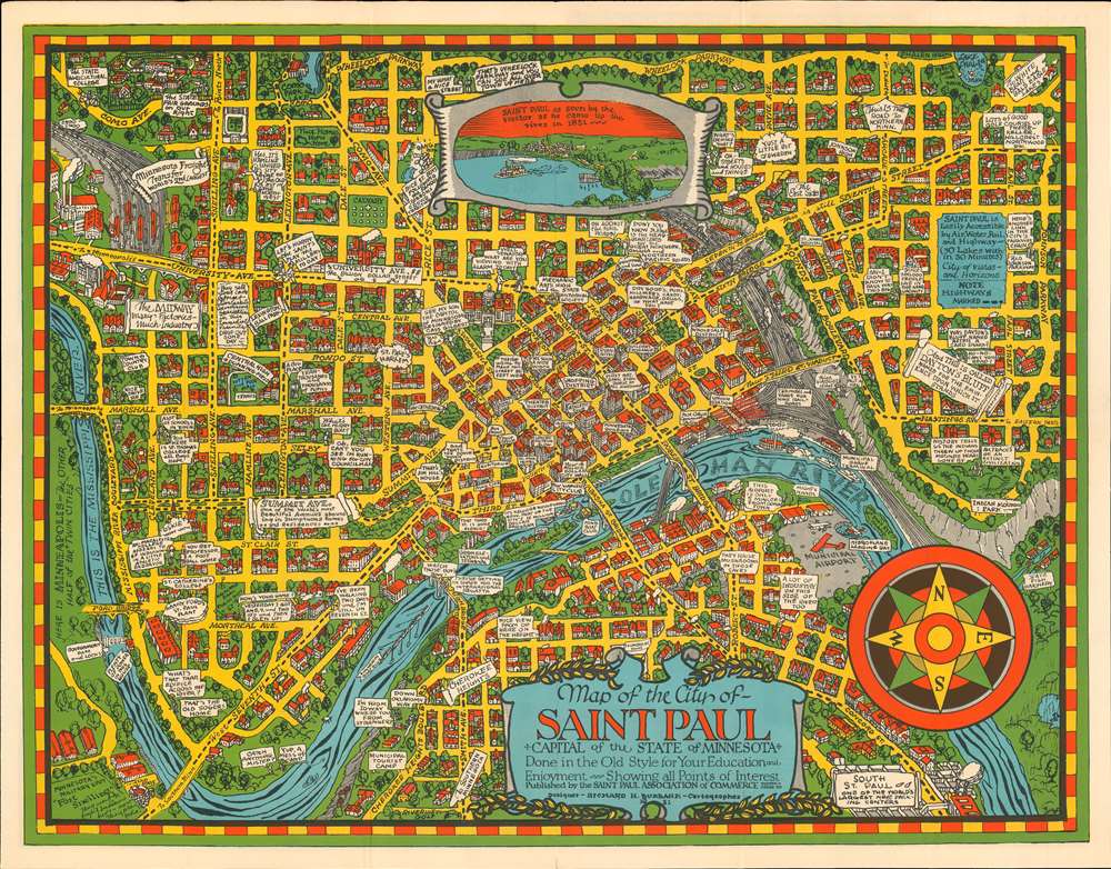 Map of South St.Paul, MN, Minnesota