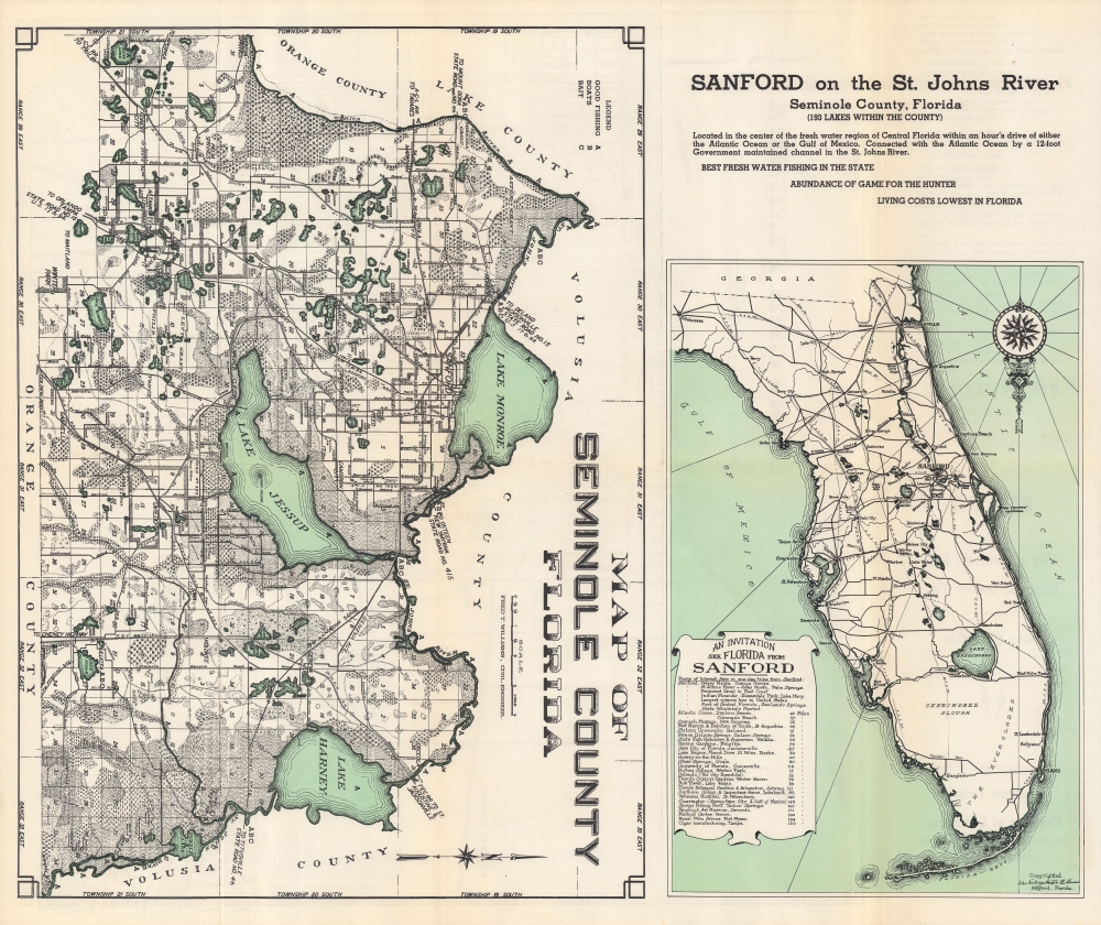 Sanford, Florida / Seminole County, Florida. - Alternate View 1