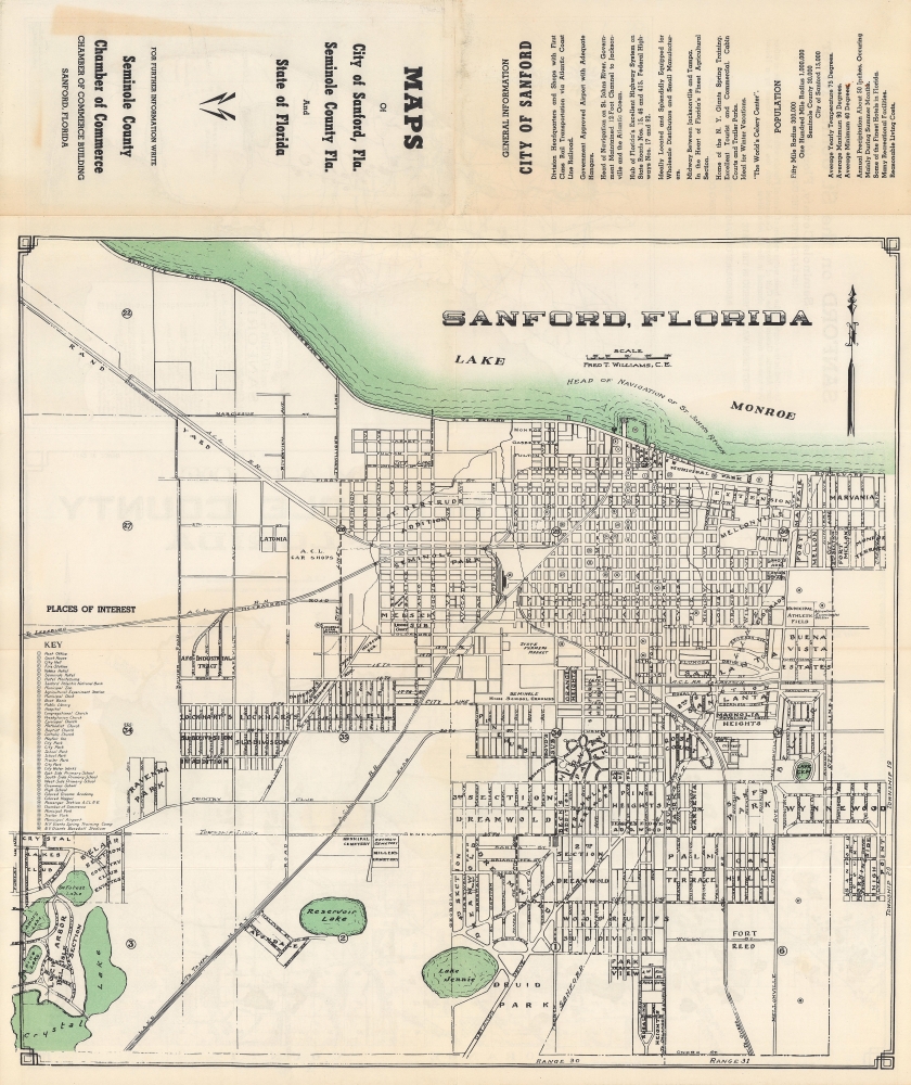 Sanford Fl Map