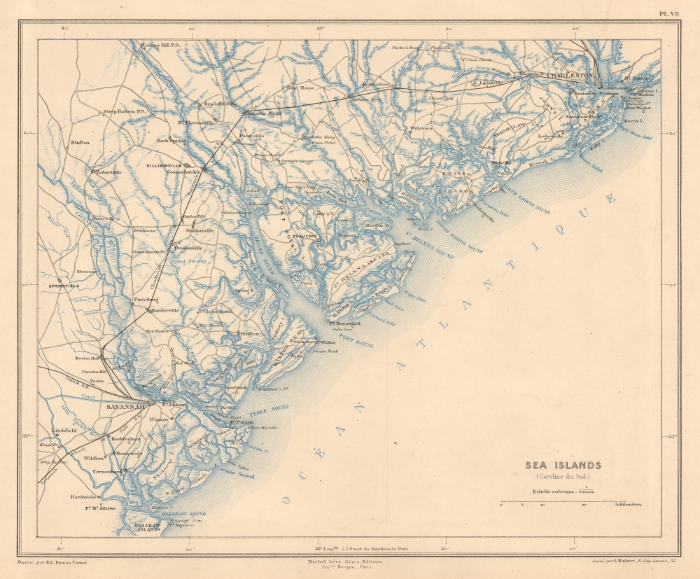 Sea Islands (Caroline due Sud). - Main View