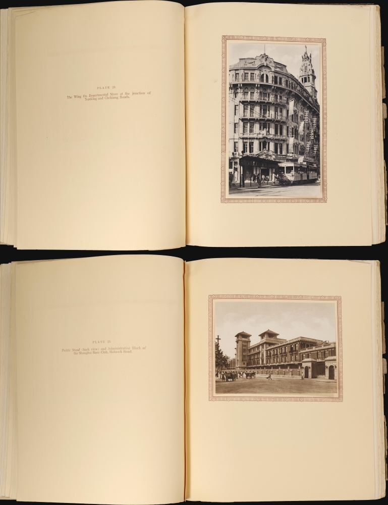 Shanghai of To-day. A Souvenir Album of Thirty-Eight Vandyke Gravure Prints of the 'Model Settlement'. - Alternate View 4