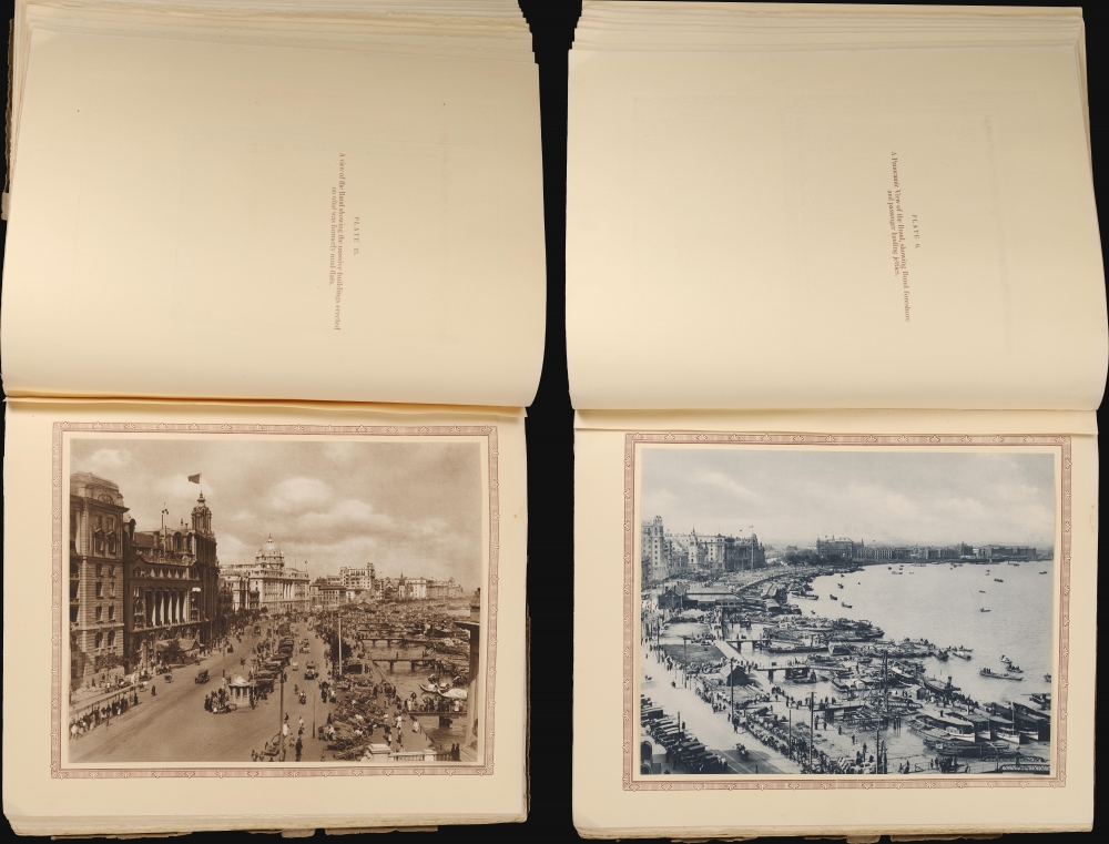 Shanghai of To-day. A Souvenir Album of Thirty-Eight Vandyke Gravure Prints of the 'Model Settlement'. - Alternate View 5