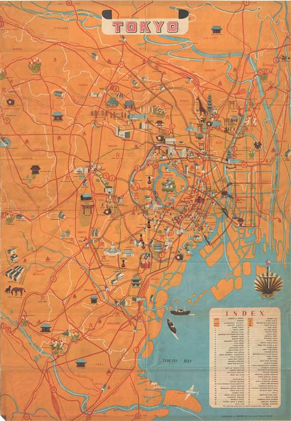 Tokyo Geographicus Rare Antique Maps