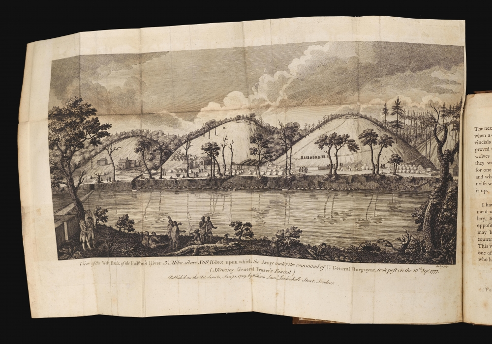 Map for the Interior Travels through America delineating the March of the Army. / Travels through the interior parts of America. In a series of letters. By an officer. - Alternate View 6