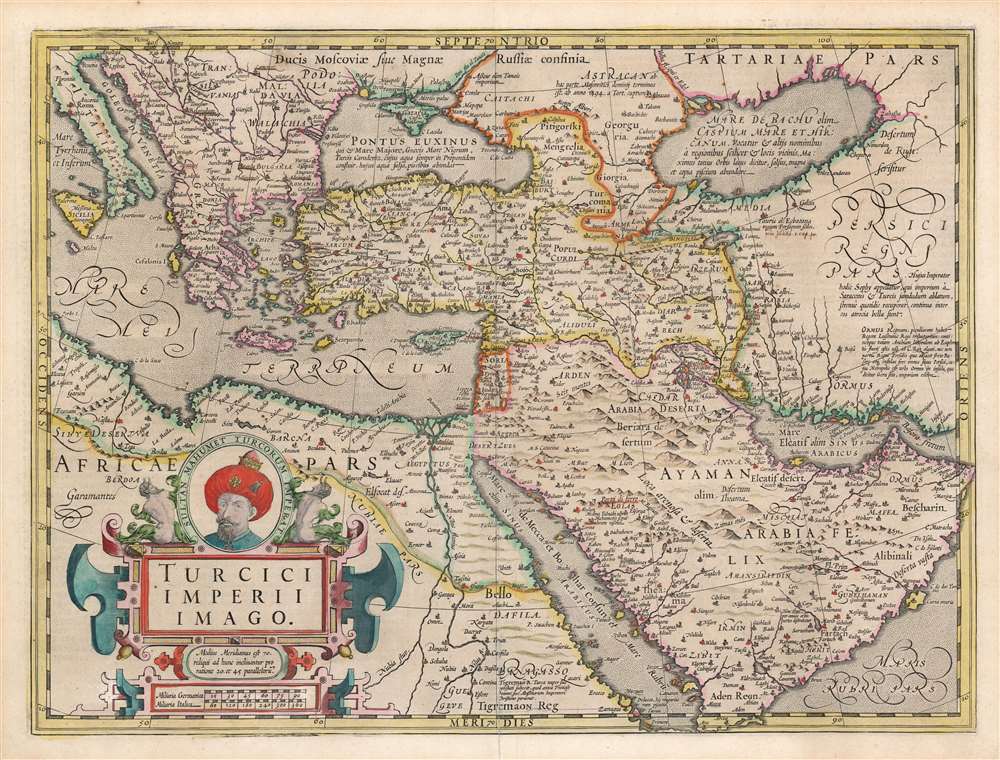 Turcici Imperii Imago.: Geographicus Rare Antique Maps