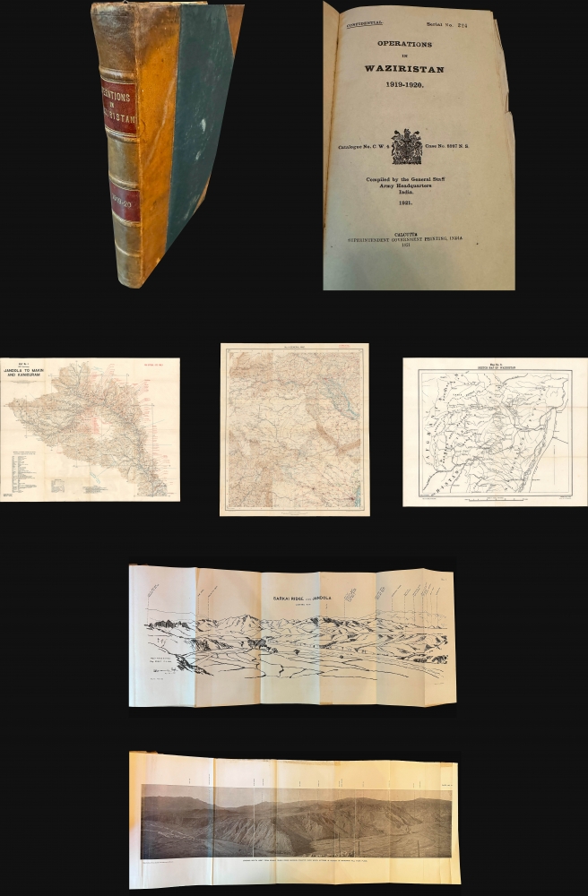 Operations in Waziristan 1919 - 1920. Confidential. Serial No. 224. - Main View