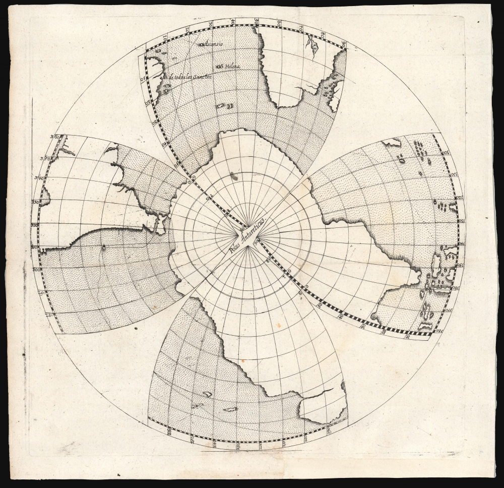 Novum orbis terrarum schema, in plano sic descriptum, ut graduumtum circa polos dilatatio, tum circa aequatorem coarctatio excludatur. - Alternate View 3